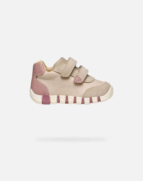 GEOX B IUPIDOO GIRL C - WAXED LEA+S