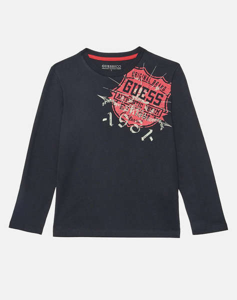 GUESS LS T-SHIRT BLUZA DE COPII BOY