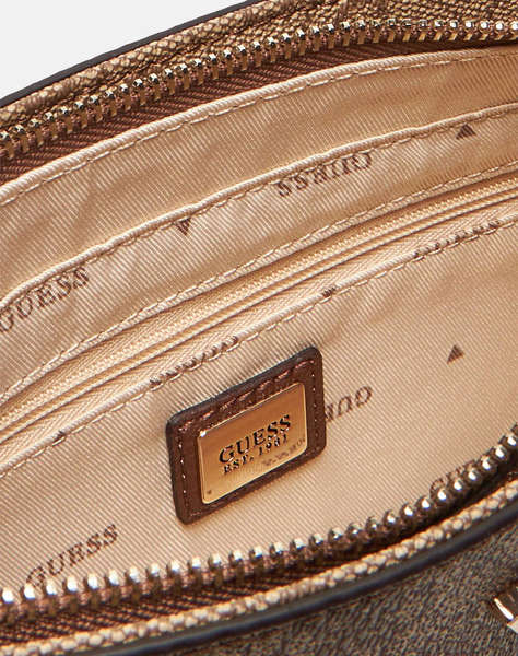 GUESS NOELLE II MINI TP ZP SHLDR BAG GEANTA DE DAMA (Dimensiuni: 22 x 13 x 4cm.)