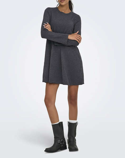 ONLY ONLAMALIO LIFE LS ONECK DRESS KNT