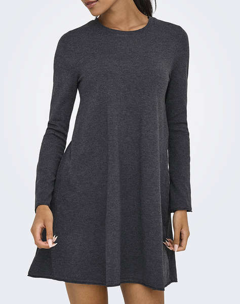 ONLY ONLAMALIO LIFE LS ONECK DRESS KNT