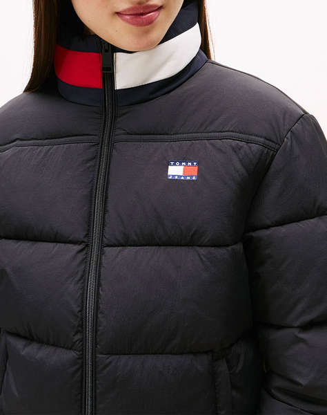 TOMMY JEANS TJW ESS PUFFER FLAG JACKET EXT