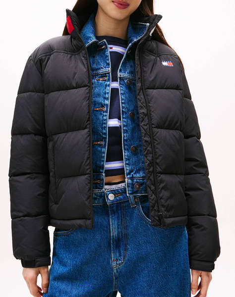 TOMMY JEANS TJW ESS PUFFER FLAG JACKET EXT