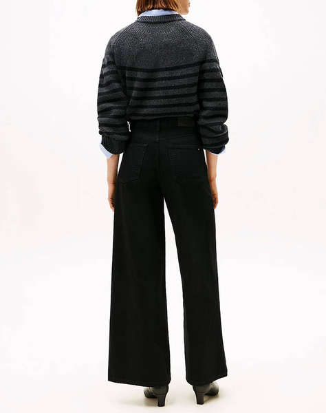 TOMMY HILFIGER DNM BLACK 70''s WIDE LEG HW