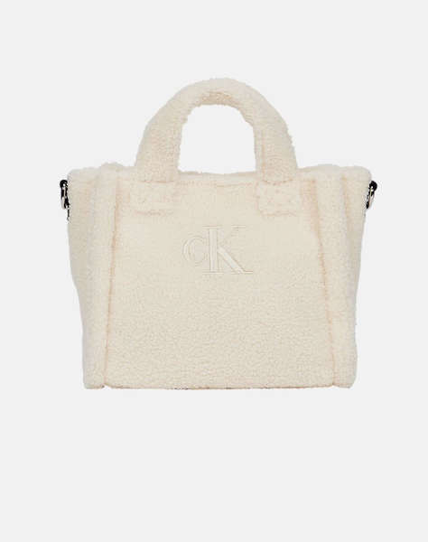 CALVIN KLEIN TEDDY TOTE BAG (Dimensiuni: 23 x 21 x 10cm.)
