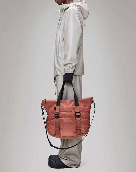 RAINS Puffer Mix Tote Bag Mini W3 (Dimensiuni: 39 x 16 x 42 cm.)