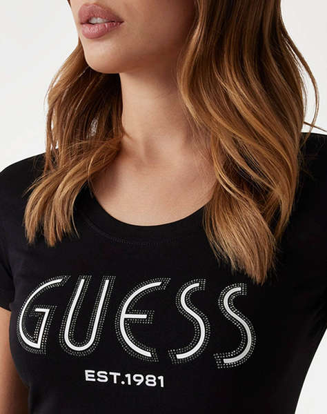GUESS CN SS GUESS LOGO TEE BLUZA DE DAMA
