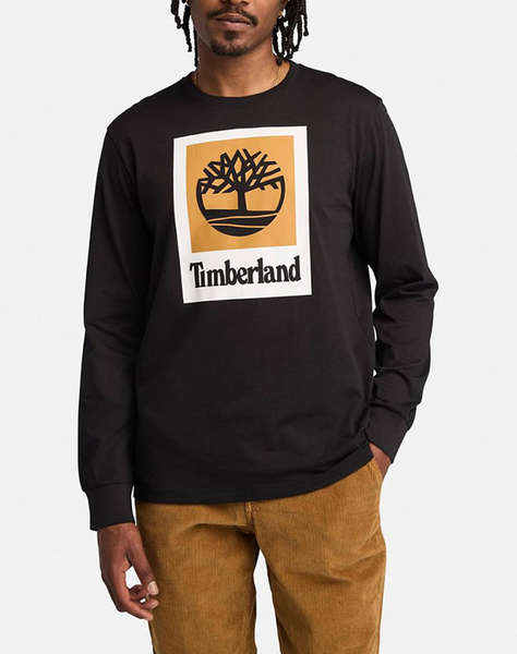 TIMBERLAND STACK LOGO Colored Long Sleeve Tee