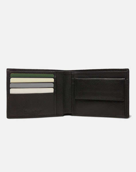 TIMBERLAND KENNEBUNK Kennebunk Leather Large Bi-Fold Wallet (Dimensiuni: 13 x 9.6cm.)