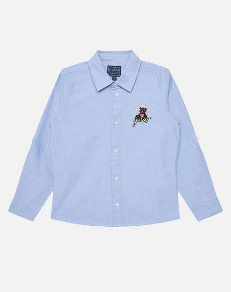 GUESS OXFORD ADJ. LS SHIRT INDIA DE COPII BOY