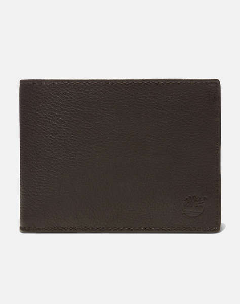 TIMBERLAND KENNEBUNK Kennebunk Leather Large Bi-Fold Wallet (Dimensiuni: 13 x 9.6cm.)