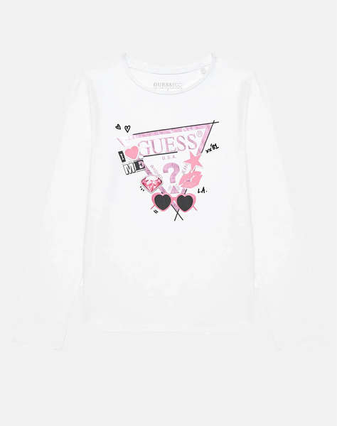 GUESS LS T-SHIRT BLUZA DE COPII GIRL