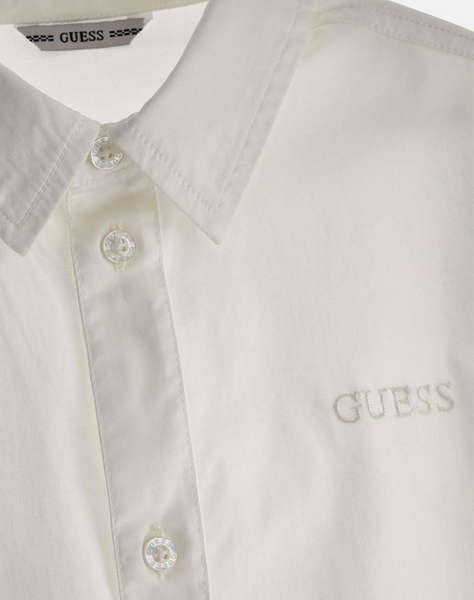 GUESS STR. POPLIN ADJ. LS SHIRT INDIA DE COPII BOY