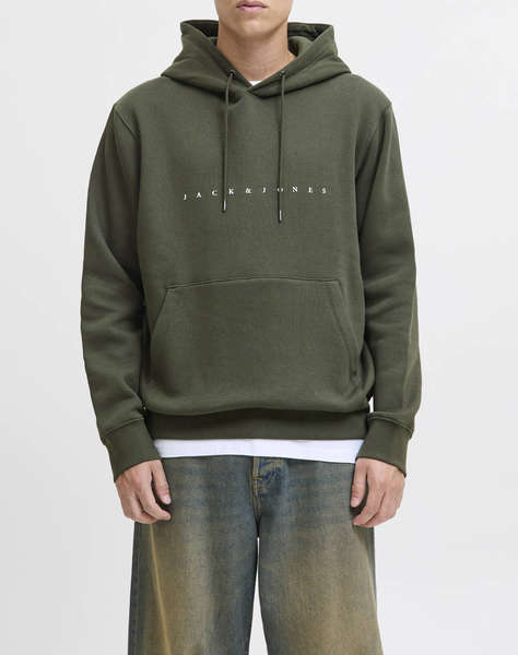 JACK&JONES JJESTAR JJ SWEAT HOOD NOOS