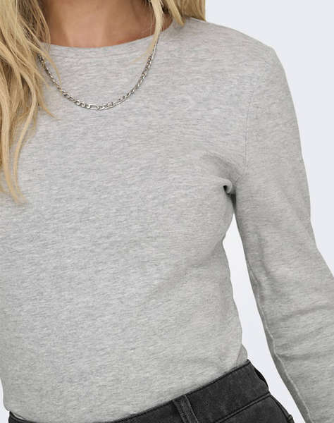ONLY ONLRILEY O-NECK L/S TOP JRS NOOS
