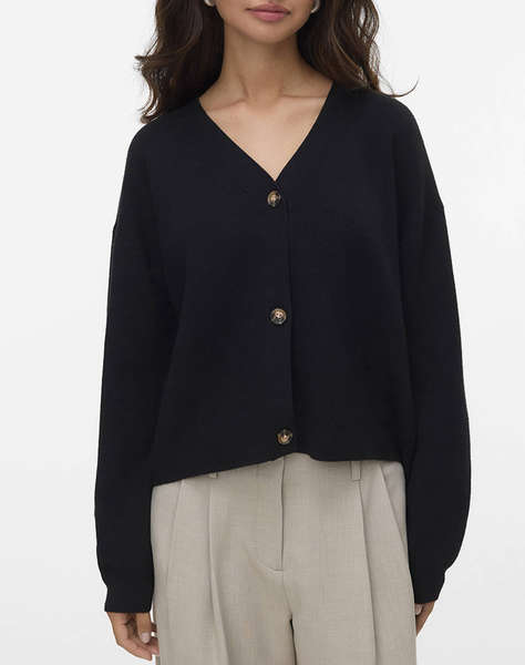 VERO MODA VMSABA FULL NEEDLE LS V-NECK CARDI NOOS