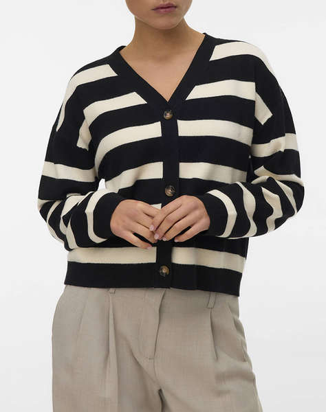 VERO MODA VMSABA FULL NEEDLE LS V-NECK CARDI NOOS