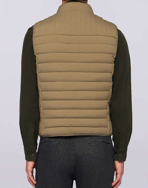 TRUSSARDI LIGHT PADDED VEST - CRINKLE NYLON