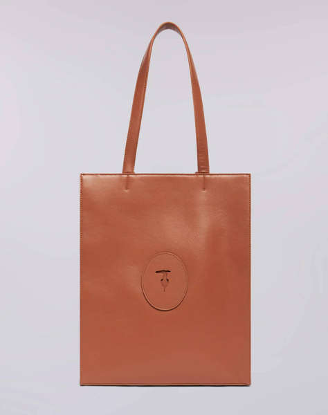 TRUSSARDI BAG -SOCIETY BORSA TOTE LARGE IN VITELLO (Dimensiuni: 37 x 30 x 11cm.)