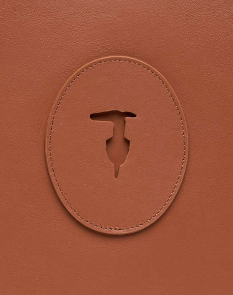 TRUSSARDI BAG -SOCIETY BORSA TOTE LARGE IN VITELLO (Dimensiuni: 37 x 30 x 11cm.)