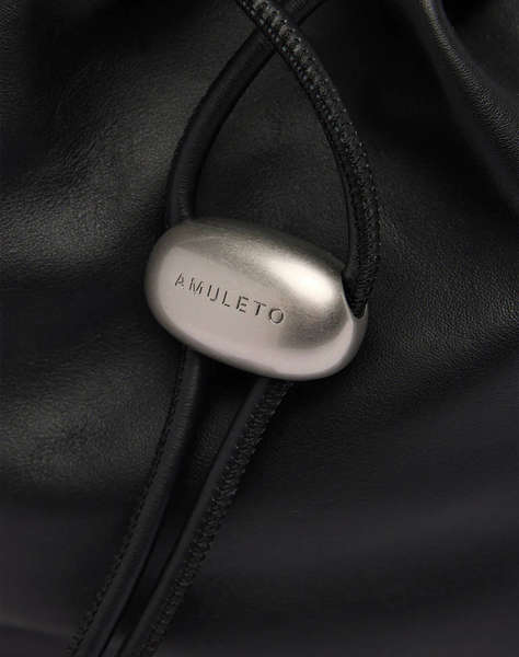 TRUSSARDI BAG -AMULETO SECCHIELLO ORIZZONTALE MEDIUM IN NAPPA (Dimensiuni: 32 x 23 x 17cm.)