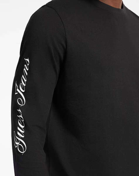 GUESS JEANS GJ CN LS REG PRINT ON SLEEVE BLUZA DE BARBATI