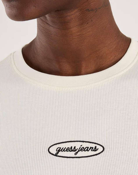 GUESS JEANS GJ SS CN EMBRO SLIM TOP BLUZA DE DAMA