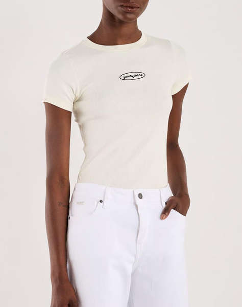 GUESS JEANS GJ SS CN EMBRO SLIM TOP BLUZA DE DAMA