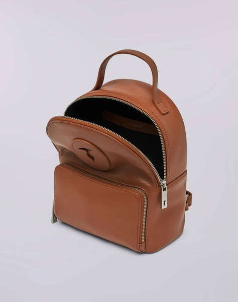TRUSSARDI SOCIETY BACKPACK SM - CALF LEATHER (Dimensiuni: 25 x 21 x 10cm.)