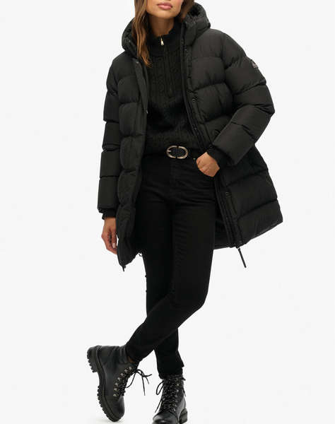 SUPERDRY D1 SDSW HOODED SPORTS PUFFER MID JKT GEACA DE DAMA