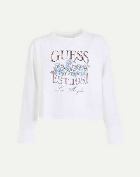 GUESS MIDI LS T-SHIRT BLUZA COPII GIRL