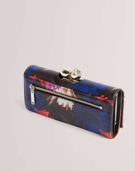 TED BAKER AMALIAH Printed Rose Detail Bobble Purse (Dimensiuni: 19 x 10 x 4cm.)