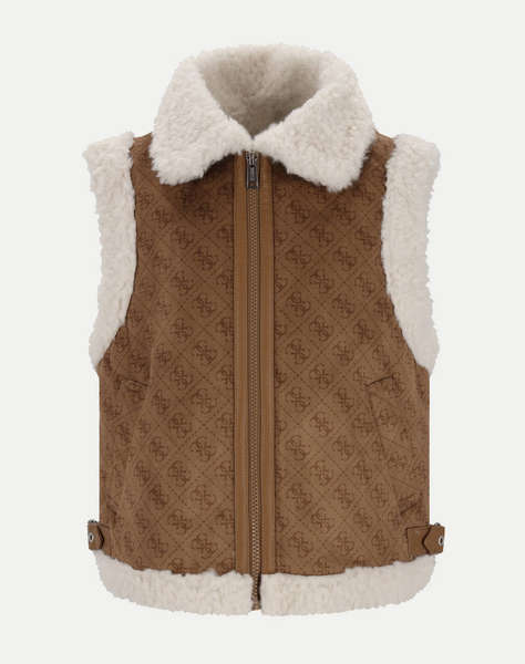 GUESS FAUX SUEDE SL VEST GEACA COPII GIRL
