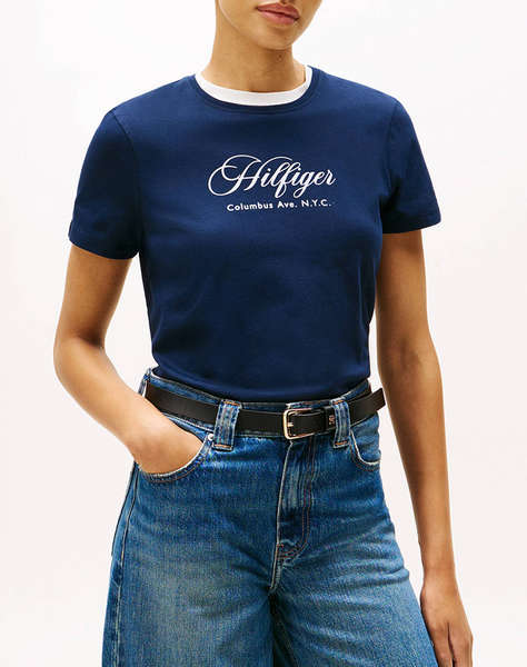 TOMMY HILFIGER SCRIPT REG C-NK SS TEE