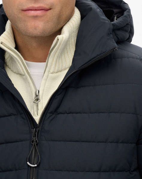 SUPERDRY D1 SDSW HOODED FUJI PADDED JACKET GEACA DE BARBATI