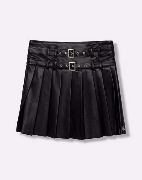 GUESS PU MIDI SKIRT FUSTA COPII GIRL