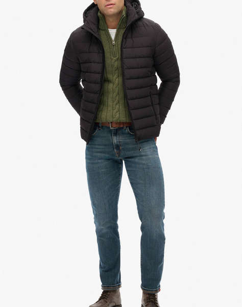 SUPERDRY D1 SDSW HOODED FUJI PADDED JACKET GEACA DE BARBATI