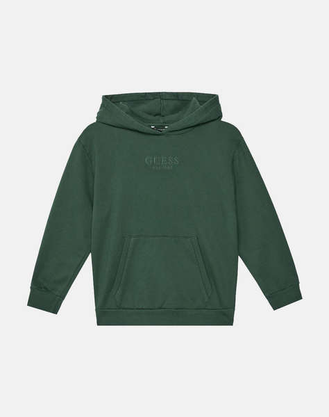 GUESS OVERSIZE HOODED LS ACTIVE TOP FLEECE COPII BOY