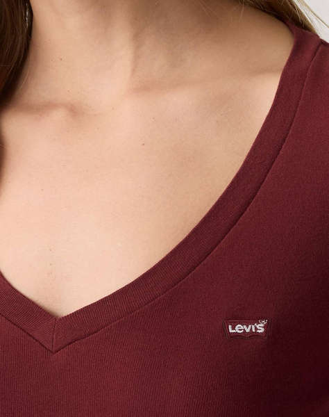 LEVIS ESSENTIAL HM LS VNECK