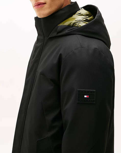 TOMMY HILFIGER TECH HOODED PADDED PARKA