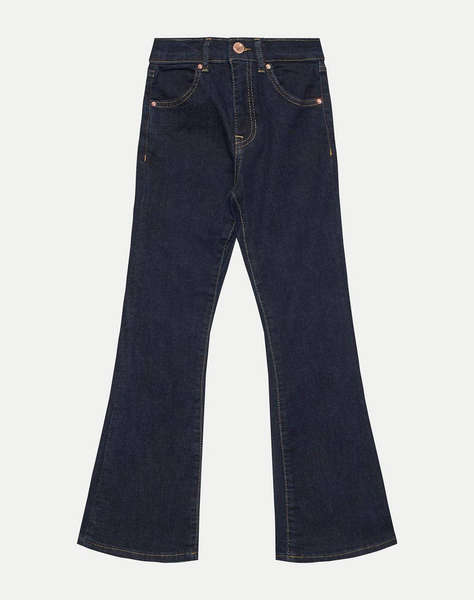 GUESS STRETCH DENIM FLARE FIT PANTS PANTALONI COPII GIRL