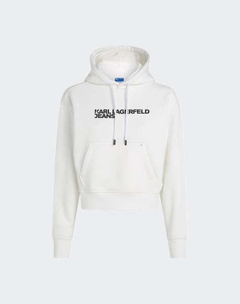 KARL LAGERFELD JEANS KLJ REG LOGO HOODIE