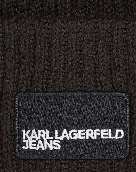 KARL LAGERFELD JEANS KLJ PATCH LONG BEANIE