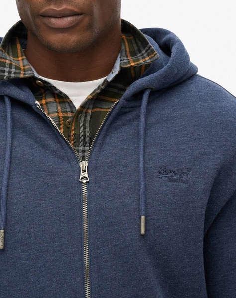 SUPERDRY D1 OVIN ESSENTIAL LOGO ZIP HOODIE HB JACKET DE BARBATI