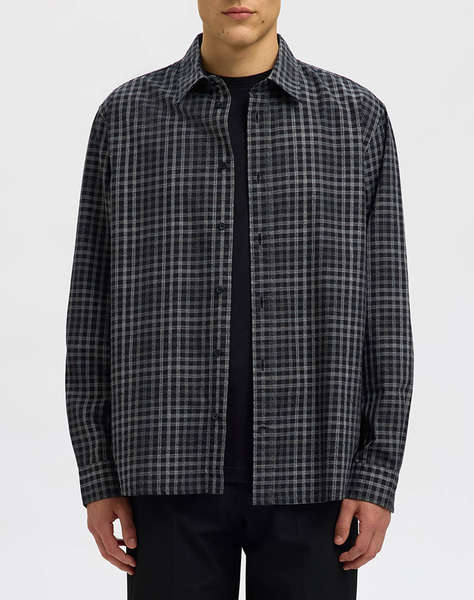 SELECTED SLHREGLEE GRINDLE CHECK LS SHIRT
