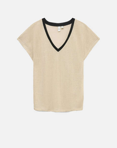 VERO MODA VMGITA S/S TOP JRS BTQ