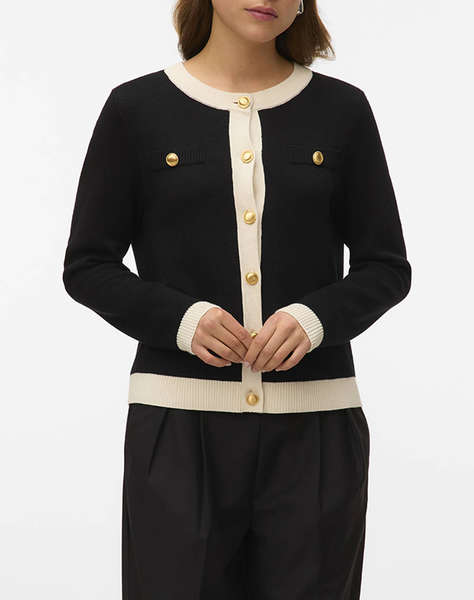 VERO MODA VMOLI LS O-NECK CARDIGAN