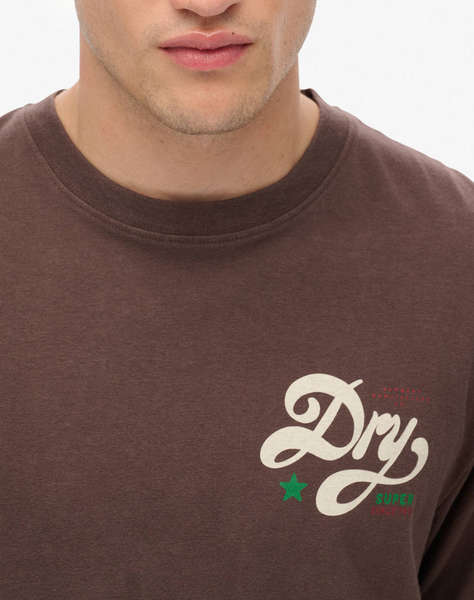 SUPERDRY D1 OVIN TAP ROOM OVERSIZED TEE BLUZA DE BARBATI