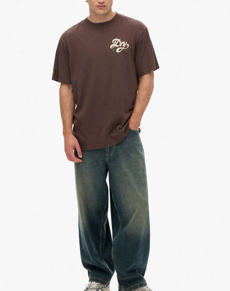 SUPERDRY D1 OVIN TAP ROOM OVERSIZED TEE BLUZA DE BARBATI