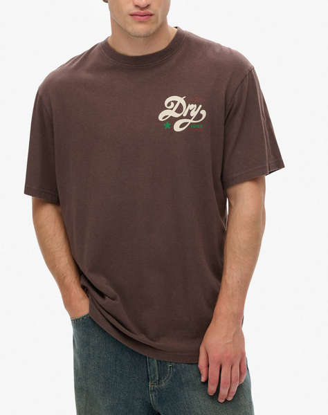 SUPERDRY D1 OVIN TAP ROOM OVERSIZED TEE BLUZA DE BARBATI